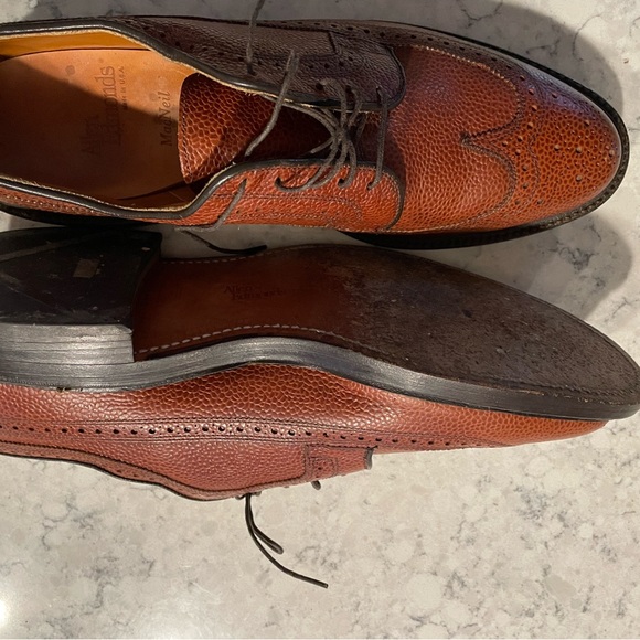 Allen Edmonds unique brogues MacNeils sz 11 A longwing barely worn US made SALE! - Picture 5 of 16